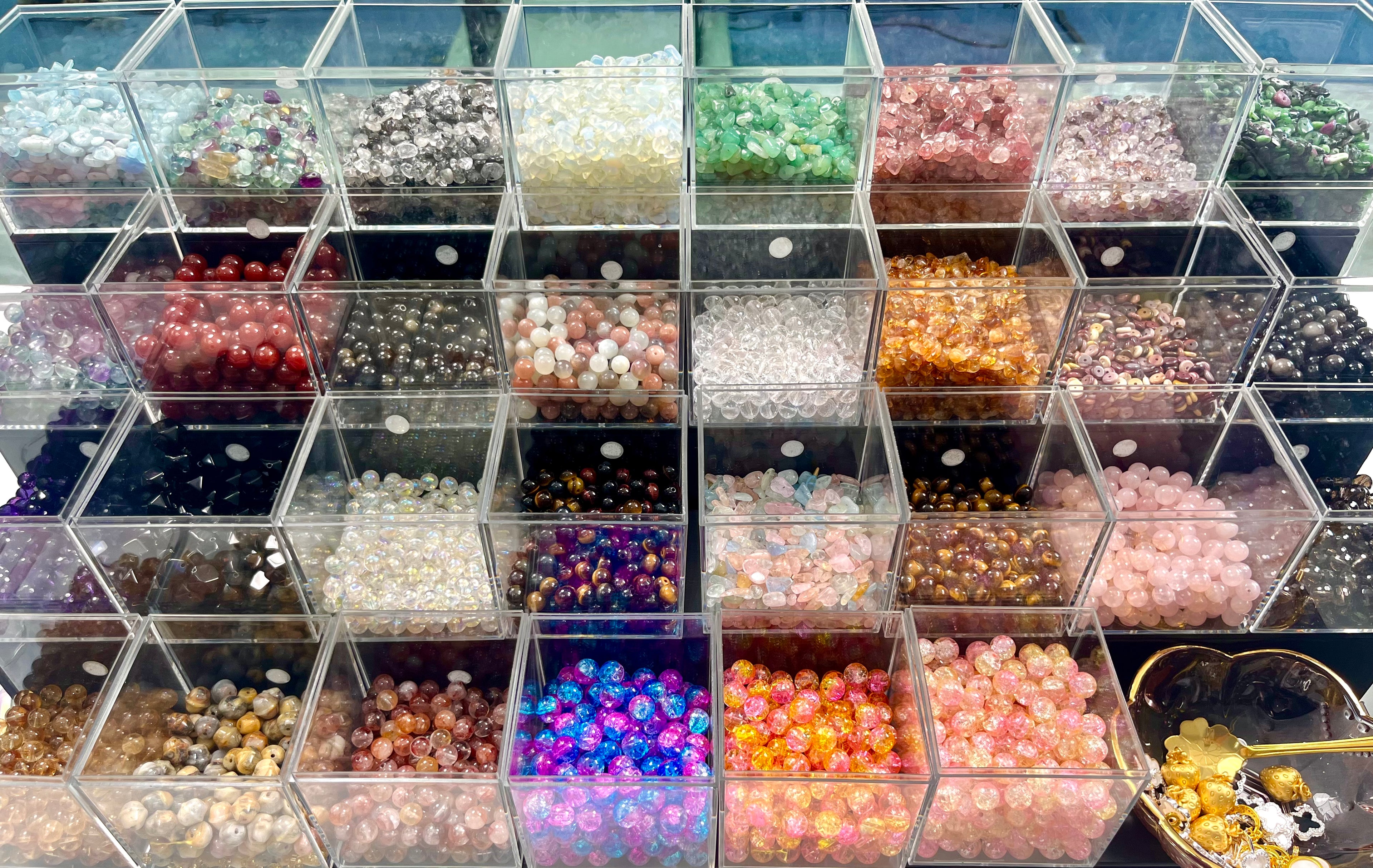 Crystal Bead DIY Bag for Bracelet