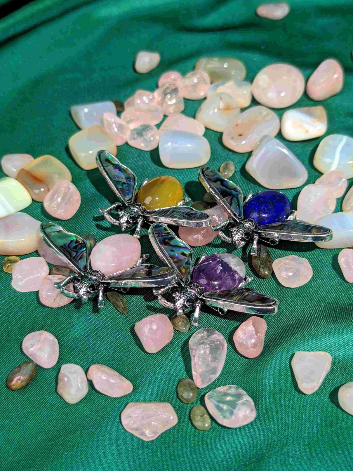 Crystal Bee Brooch Brooch