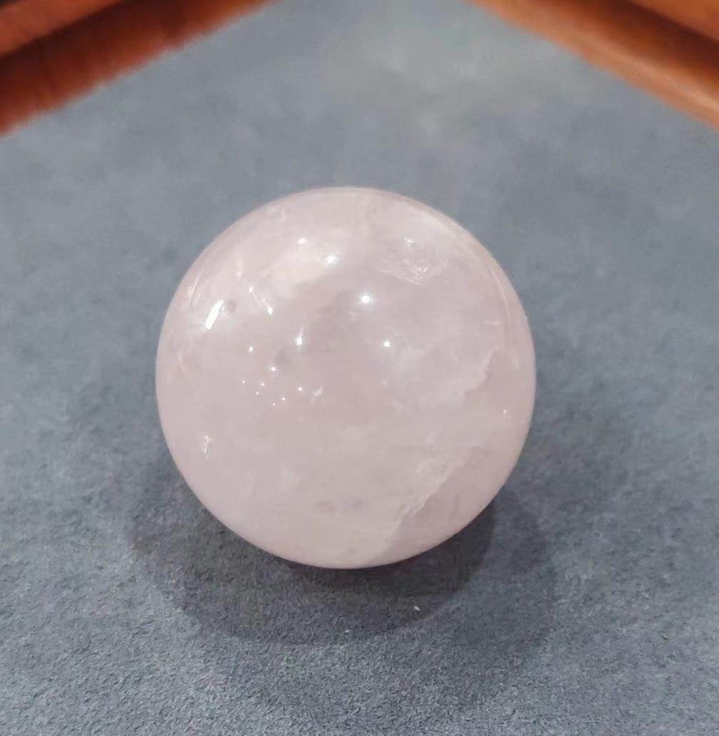 rose quartz ball
