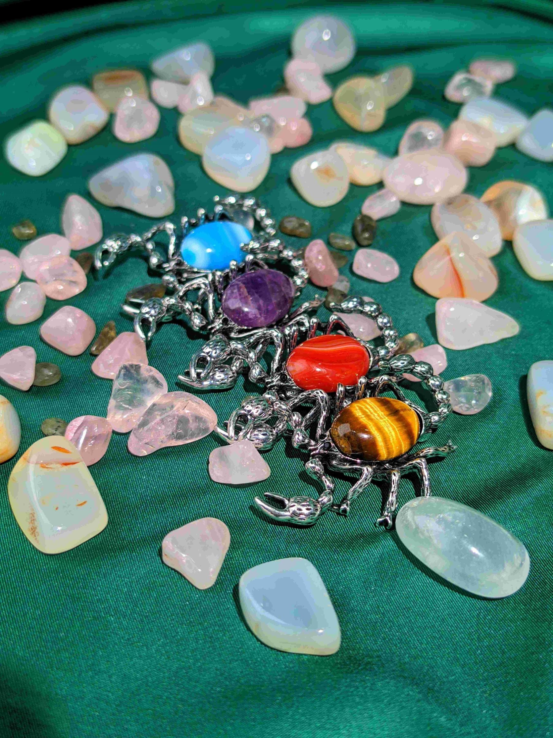 Crystal Scorpion Brooch