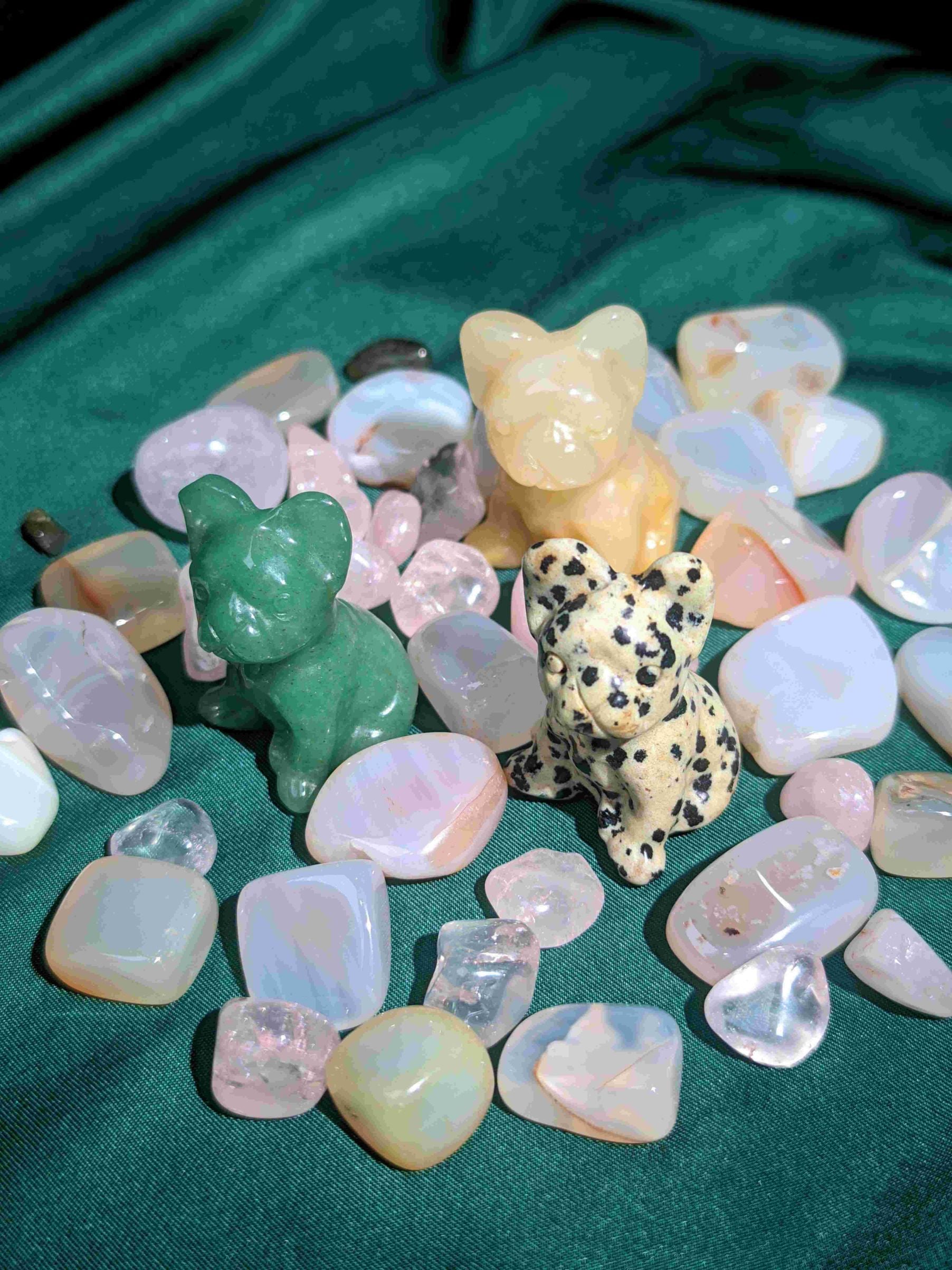 crystal dog 1.5 inch