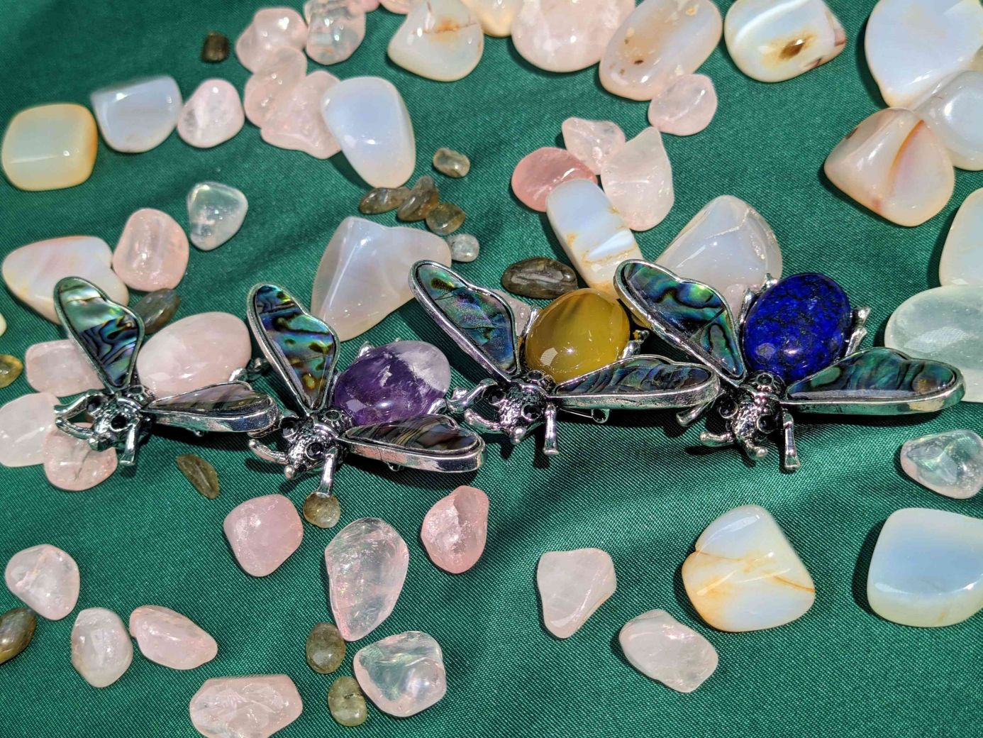 Crystal Bee Brooch Brooch