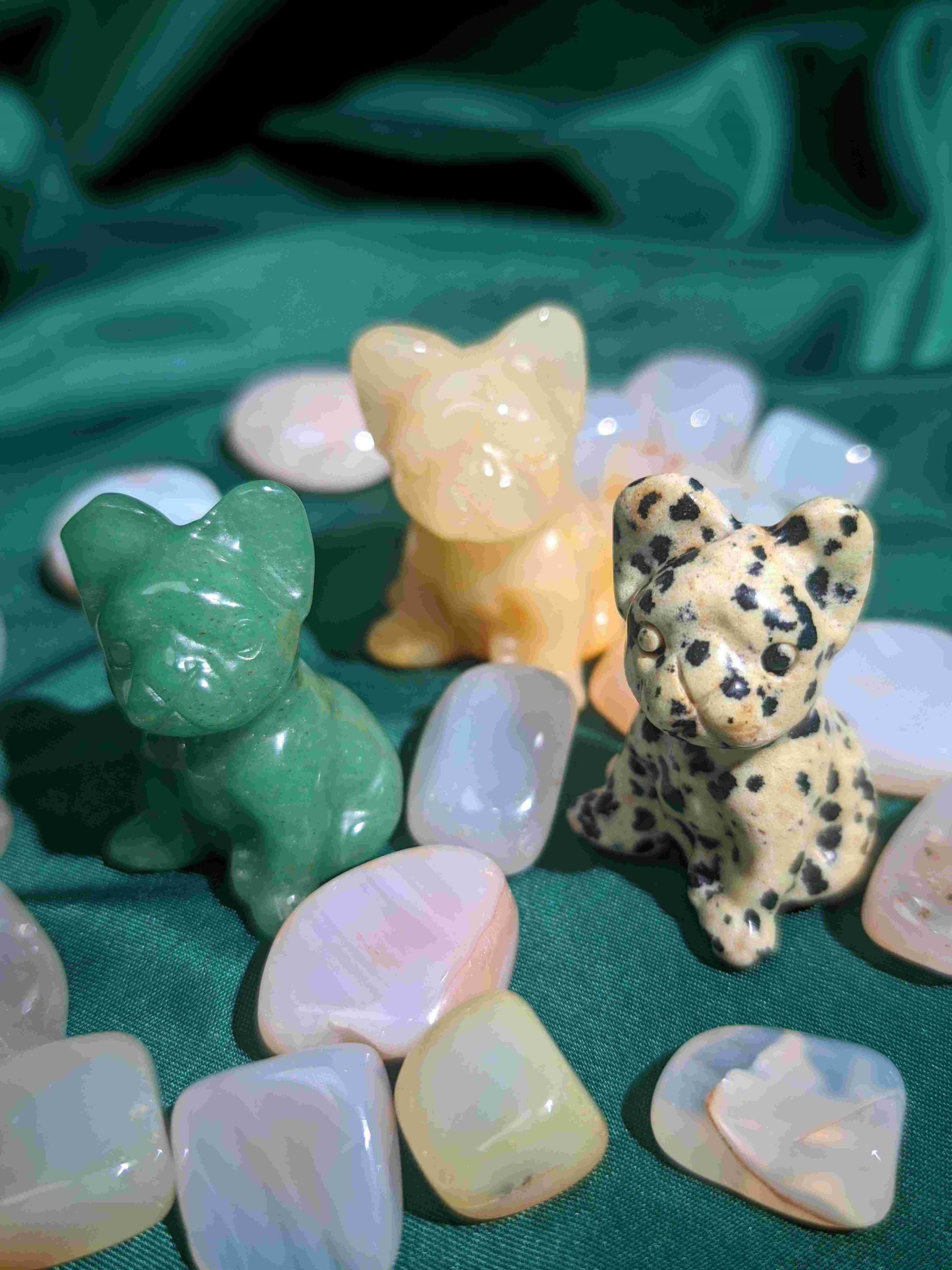 crystal dog 1.5 inch