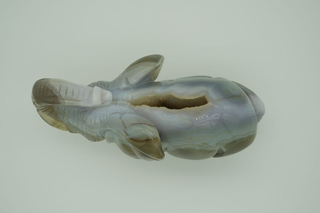 Agate Elephant carving