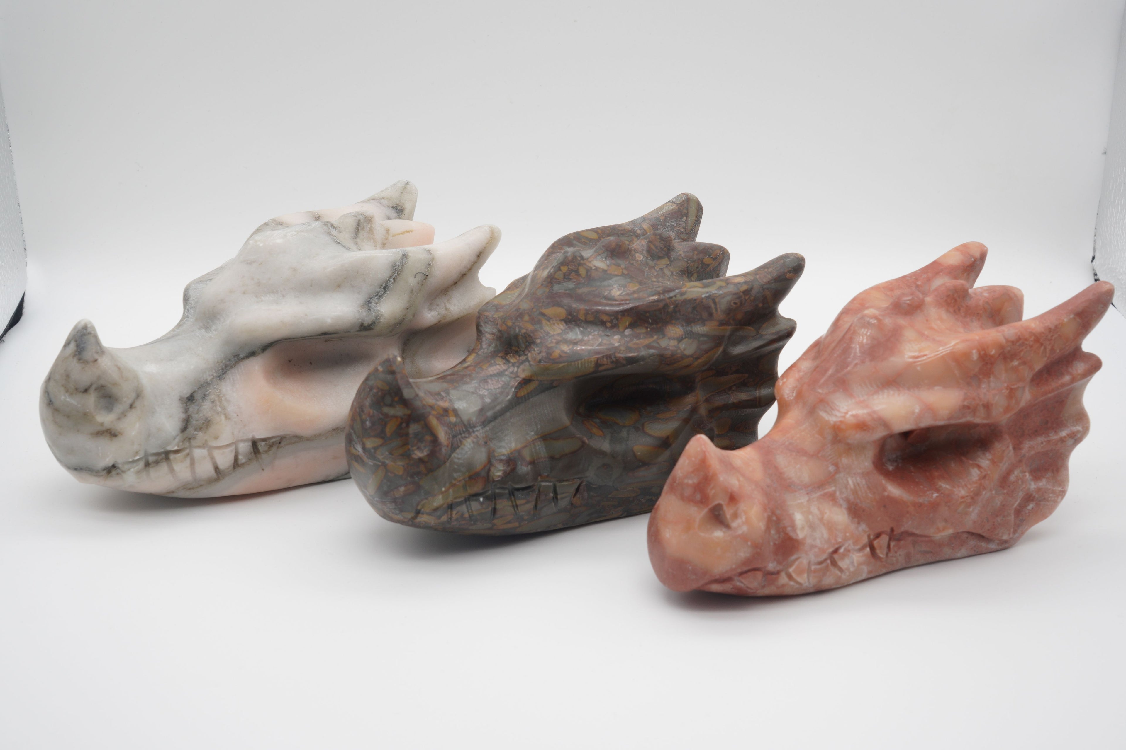 Crystal Large Dragon Head