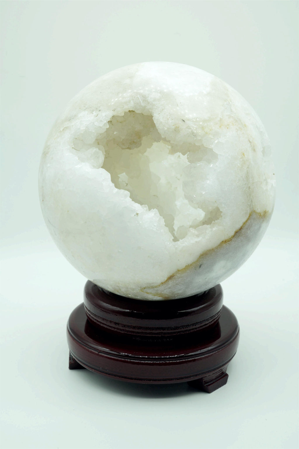 HUGE Natural Agate Geode Sphere